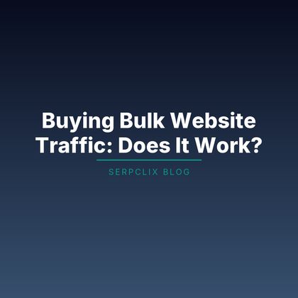 Buying Bulk Website Traffic: Does It Work?