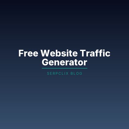 Free Website Traffic Generator